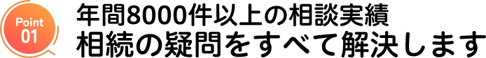 相続の疑問をすべて解決します